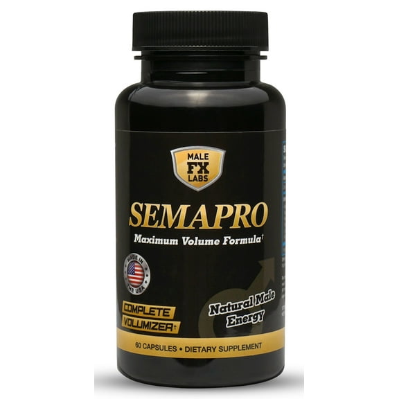 Semapro - Extreme Fluid Volumizer and Male Energy Formula - All Natural Endurance, Stamina & Health