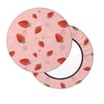 thumbnail image 7 of Uemuo Strawberry Pattern Round Bar Stool Seat Covers Washable Stool Cushion Slipcover Elastic Bar Chair Covers-14 inch, 7 of 7