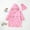 Pink, variant on Lilgiuy Kids Rain Coat for Girls Boys Cute Cartoon Print Toddler Rain Wear Children Waterpoof Raincoat Jacket Poncho S-3XL Size 3-13 Years (Blue)
