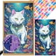 thumbnail image 1 of DIY Cuentas Cuadradas Completas Taladro AB Parcial Animal Del Fondo Marino 45x75cm, 1 of 9