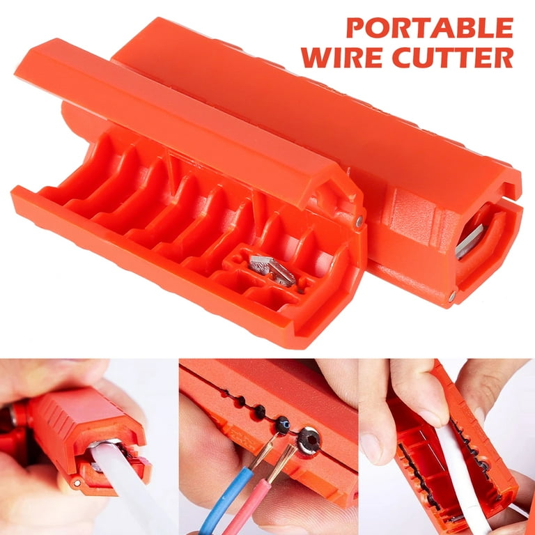 Universal handheld adjustable fast wire stripper wire stripping