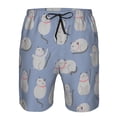 thumbnail image 4 of Naloa Cute Fat Cat Men's Beach Shorts, Surfing shorts, Swim trunks, Quick Dry Swim Trunks for Surfing Beach Fun - Medium, 4 of 9