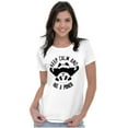 thumbnail image 3 of Cute Keep Calm and Hug A Panda Womens Slim Fit Graphic Tee Brisco Brands S, 3 of 5