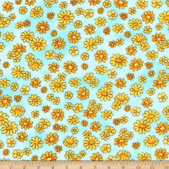 Robert Kaufman Storybook Meadow Bright 100% Cotton Fabric sold by the yard