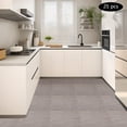 thumbnail image 6 of WenDissy 25Pcs Grey Wood Grain EVA Foam Floor Tiles, 0.4In Interlocking Waterproof Puzzle Mats for Home Office Gym, 6 of 17