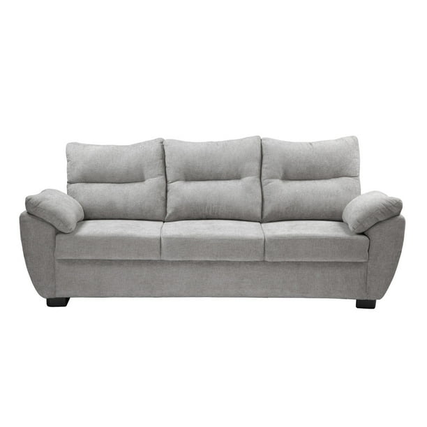 Sofá Dicasa Venecia 3 Plazas Gris para Sala