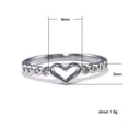 thumbnail image 6 of PULABO Elegant Valentine's Day Cocktail For Women Ladies Lightweight Comfortable Fit AAA Zircon CZ Ring Ideal Jewelry Gift Gift Box Included, 6 of 9
