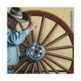 thumbnail image 1 of Wagon Wheel Realism - Canvas, 1 of 10