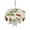 Off White, variant on Outdoor Tablecloths with Umbrella Hole & Zipper, Ladybugs Eucalyptus Leaves 60 x102 Inch Rectangle Tablecloths, Spring Botanical Vintage Waterproof Table Cloth, Patio/Pool/Picnic Table Covers