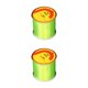 thumbnail image 1 of Eigraketly Línea de nailon elenxs, hilo de pescar de nailon resistente, hilo de monofilamento de 500M, Material japonés, suministros de pesca de Amarillo fluorescente 8.0 2piezas, 1 of 6