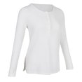 thumbnail image 1 of Suéter de punto sólido informal para mujer, , blusa holgada, METRO Sunnimix suéter de punto botón de las mujeres, 1 of 8