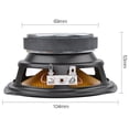 thumbnail image 3 of 1Pc 4Inch Audio Portable Speaker 4 Ohm 15W Bass Speaker DIY Professional Multimedia Subwoofer Speakers for Sound System, 3 of 5