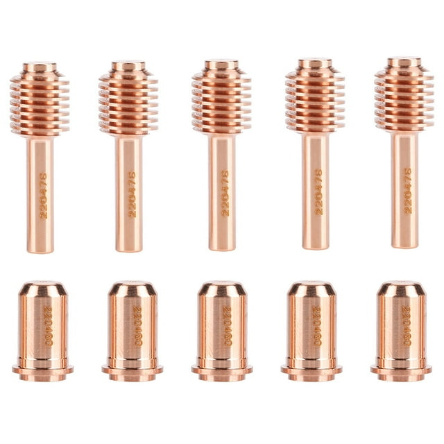 Buse de Torche à Plasma, 5pcs 220478 Électrode 5 Consommables de Coupeur de Plasma d'Électrode de Torche Utilisation Pratique