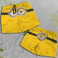 thumbnail image 3 of Costume Cosplay Pattern 3D Serious Minions Custom Summer Beach Shorts Swim Trunks, 3 of 6