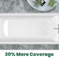 "WALL QMER Large 40""x16"" Safety Bathtub Mat, Non-Slip with Suction ...