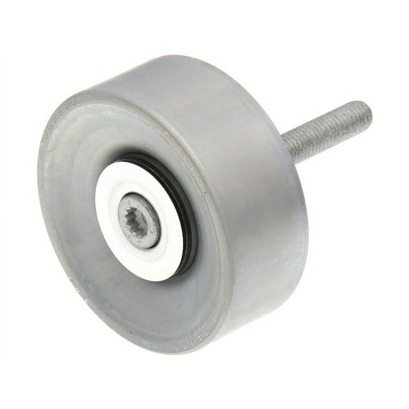 Supercharger Accessory Belt Idler Pulley - Compatible with 2010 - 2017 Audi S5 3.0L V6 2011 2012 2013 2014 2015 2016