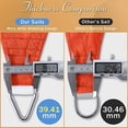 thumbnail image 4 of Sun Shade Sail, Waterproof Awning Cover Awning Shelter Fabric Screen Sun Shade Cloth Equilateral Triangle Canopy with 3 Ropes for Outdoor Patio Garden Backyard, 4 of 6