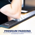 thumbnail image 5 of VIVO Black 30” Wrist Pad for Desk, 5 of 8