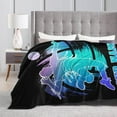 thumbnail image 4 of Custom Volleyball Blanket with Name for Boys, Personalized Cool Volley Ball Themed Design Printed Throw Blankets for Kids Lap, Chair, Giftable Blanket, 30"x 40", 4 of 4