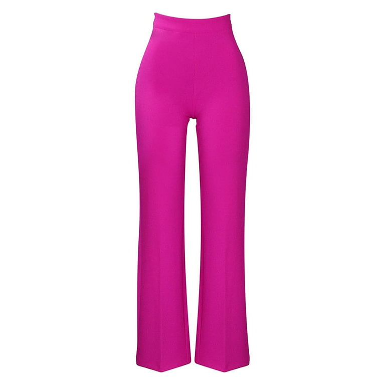 Jalioing Womens Work Pant Stretch Dress Straight Pants Solid Jalioing Womens Work Pant Stretch Dress Straight Pants Solid