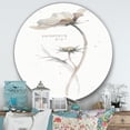 thumbnail image 3 of Designart « A Country Weekend VII No Border » Art Mural Circulaire en Métal Style Ferme, 3 of 3