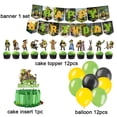 thumbnail image 5 of Suministros de decoración de fiesta de cumpleaños con temática de Shrek & Green & Monster & Fiona, cubiertos desechables, globos, póster de fondo, regalo para Baby Shower, 5 of 5