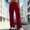 Wine, variant on CaComMARK PI Cargo Sweatpants for Women Wide Leg Baggy Drawstring High Waisted Pants Casual Loose Sweatpants with Pockets White