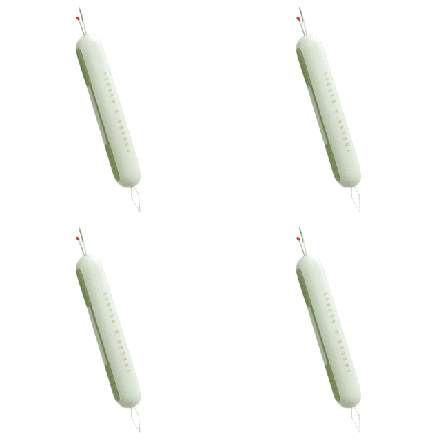 Destripador Costuras Enhebrador Agujas 2 en 1 para Coser Ropa () Verde