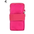thumbnail image 6 of PULLIMORE Womens Small Crossbody Purse Nylon Zipper Cell Phone Messenger Bags Shoulder Wallet Handbags (Rose Red), 6 of 6
