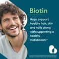 thumbnail image 4 of BESTVITE Biotin 5000mcg (120 Vegetarian Capsules)-No Stearates-No Flow Agents-Vegan-Non GMO-Gluten Free-Hair,Skin,Nails, 4 of 7