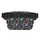thumbnail image 3 of Fotbe Watercolor Floral Paisley Cangurera Cuadrada con Estampado de Doble Capa, Bolsa de Cintura Ajustable Mini para Hombres y Mujeres, 3 of 9