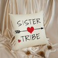 thumbnail image 3 of Mothers Day Sister Gift Best Friend Birthday Gift Throw Pillow Cover Sister Gift from Sister Friendship Gift Pillowcase Bonus Sister Wedding Gift for Bridesmaid Sister in Law Graduation Cushion Cover, 3 of 6