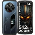 thumbnail image 1 of Cellphone DOOGEE V40 Pro 5G 36GB+512GB/TF 2TB 200MP 8680mAh, 1 of 5