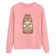thumbnail image 1 of Gibobby Sudadera sin capucha y ocio Linda sudadera de marmota – Sudadera feliz del día de la marmota Sudadera cómoda para mujer para los amantes de la marmota (tipo 4)(Rosa, XL), 1 of 4