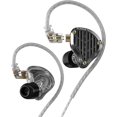 thumbnail image 1 of wonima11 KZ PR3 IEM Headphonen, in Ear Monitor Earphone,13.2mm Planar Magnetic Driver in-Ear Wired Headphones, IEM Earphones Earbuds with Detachable Cable for Musicians(KZ PR3-Black,No Microphone), 1 of 1