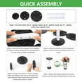 thumbnail image 6 of Noothes Adjustable Height Planter Filler with Holes, Tall Flower Pot Insert & Large Plant Support for Indoor Pots, 1117 Planter Filler for Big Planters, 6 of 8