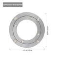 thumbnail image 2 of 1Set Small Turntable Stand for Dining Table Base with Silent Rotation and Display Support, 2 of 8