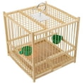 thumbnail image 1 of MOVTOTOP Parrot Cage 1 Set 20.5x20.5x20.5In Round Shape Durable And Comfortable Living Area, 1 of 8