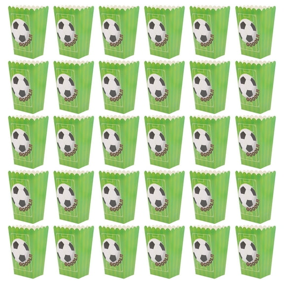 WRISTBIQUE 30Pcs Popcorn Containers for Parties Movie Night Supplies 5.1x3.7x2.4in