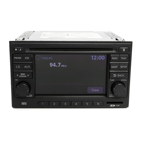 Restored 2013-15 Nissan Rogue AM FM Radio 6 CD w Navigation Capabilities 259151VX1B (Refurbished)