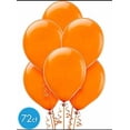 thumbnail image 2 of Orange 12" Latex Balloons, 72ct, 2 of 3