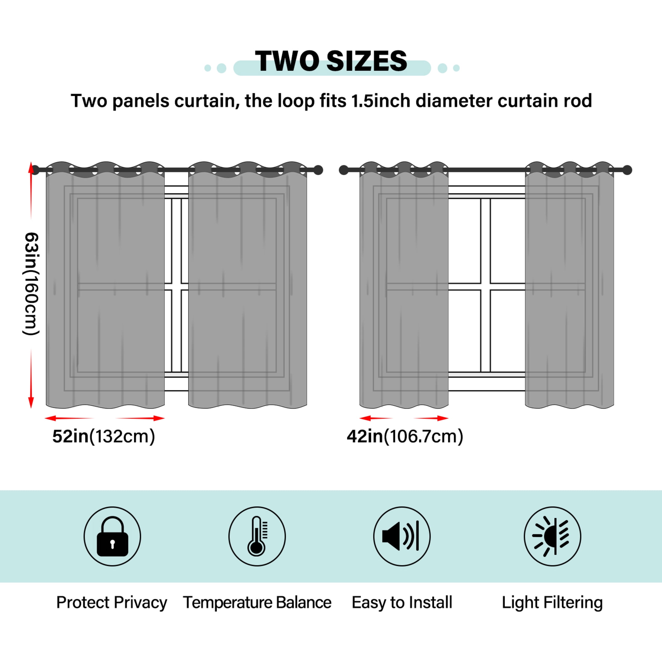2 Panels Set Blackout Curtains Thermal Insulated Sun Protection Room Darkening Drapes for Bedroom Cute Blue Dinosaurs