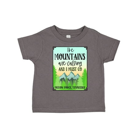 

Inktastic The Mountains Are Calling- Pigeon Forge Tennessee Gift Toddler Boy or Toddler Girl T-Shirt