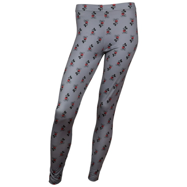 Disney Mickey Mouse All Over Print Leggings-Large