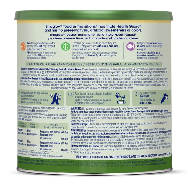 enfagrow lactose free milk