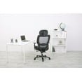 thumbnail image 6 of SPACE Seating Professional Air GridÂ® Back and Black Mesh Seat with Industrial Steel Finish Base, 6 of 7