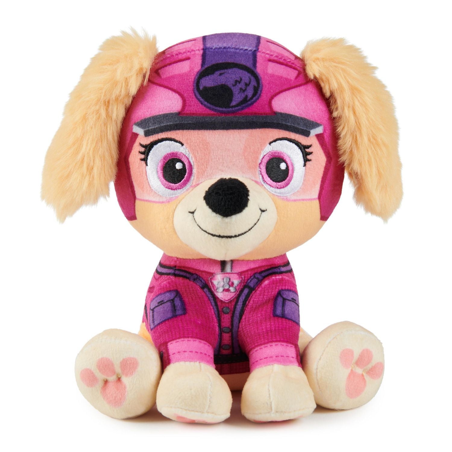 PAW Patrol Jungle Pups, Tracker 8-Inch Plush, Stuffed Animal Kids Toys for Boys & Girls Ages 3 and Up