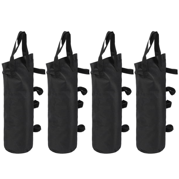 Base de fijación para sombrilla, 4 piezas, resistente al viento, bolsa de arena con peso, bolsa de peso, accesorio para tienda de campaña de primera línea