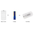 thumbnail image 4 of D 4 Pcs Battery Converter Adaptor AA to D Size Battery Protective Case Holder PP Material, 4 of 6