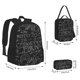 thumbnail image 2 of Balery Black Scientific Mochila Escolar 3 en 1 para Niños - Mochila Resistente con Lonchera Térmica y Estuche - Mochila Escolar para Niños y Niñas, 2 of 7